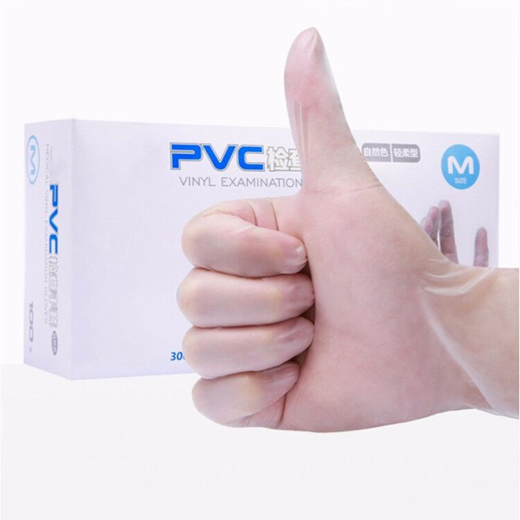 Wholesale Price PVC Material Disposable Vinyl Examination Gloves With CE