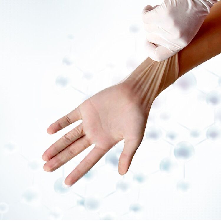 Wholesale Price PVC Material Disposable Vinyl Examination Gloves With CE