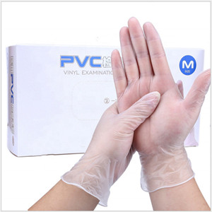 Wholesale Price PVC Material Disposable Vinyl Examination Gloves With CE