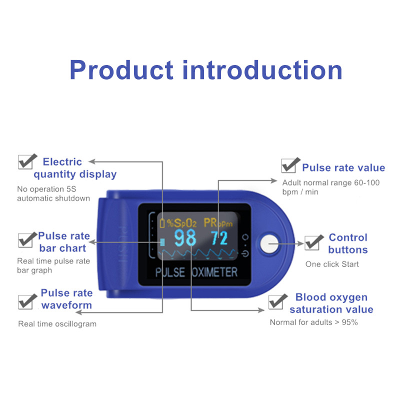 Digital Baby CMS50D Portable For Sale Handheld Finger Pulse Oximeter