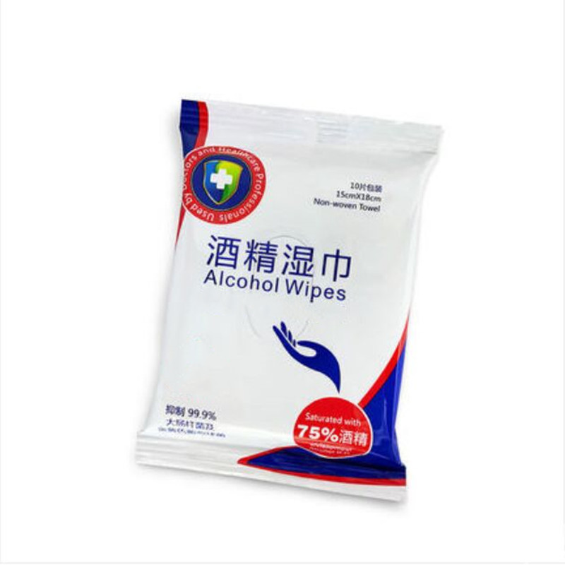 Cleaning Disposable Sanitizer Hand Disinfectant Tissue Alcohol Wet Wipes